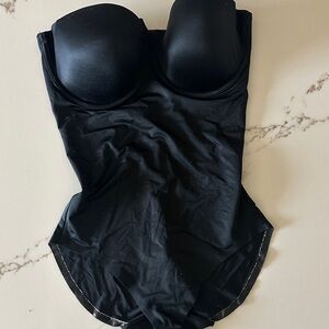 Spanx Black Women's Bodysuit Large